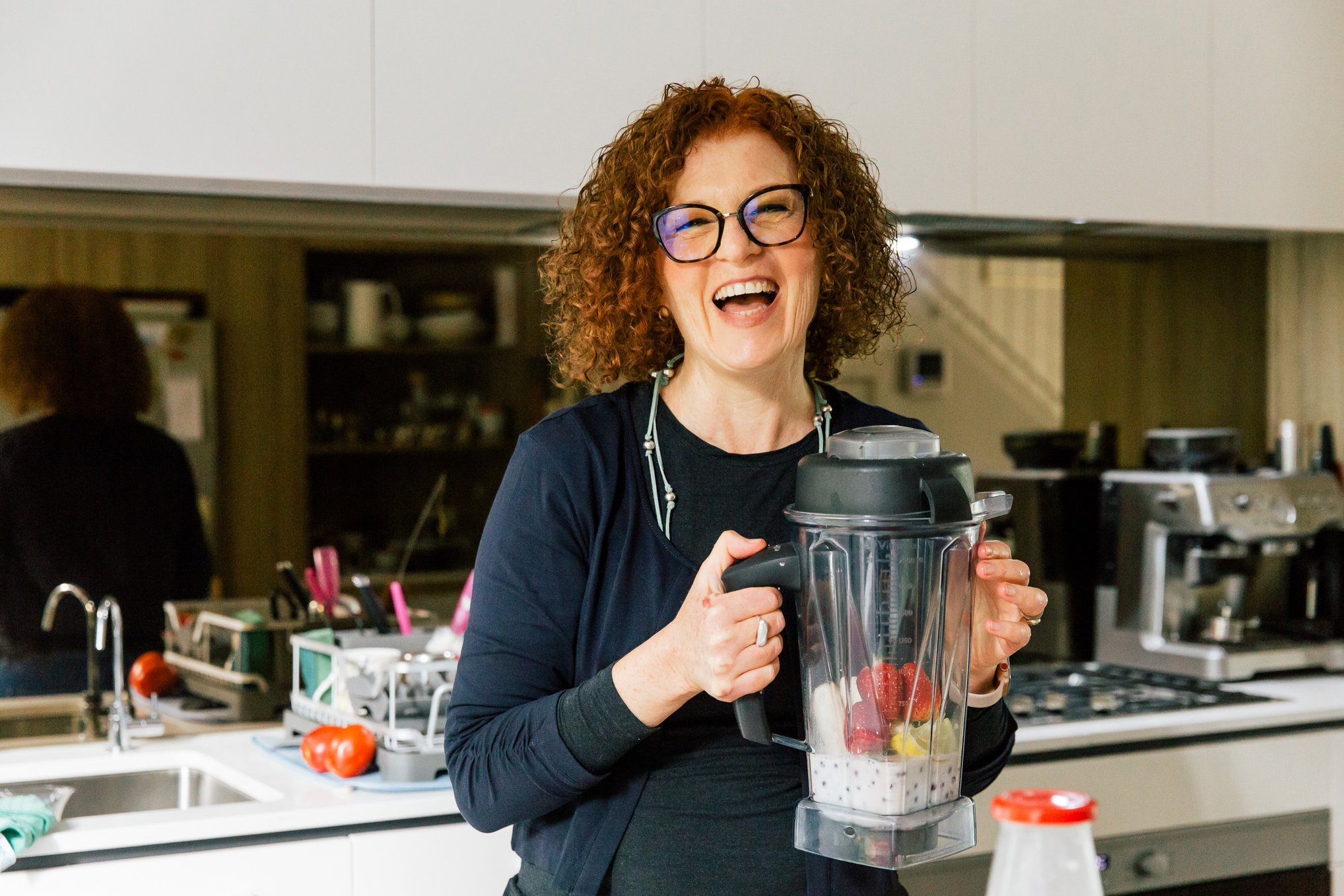 Deborah Garber eating healthily