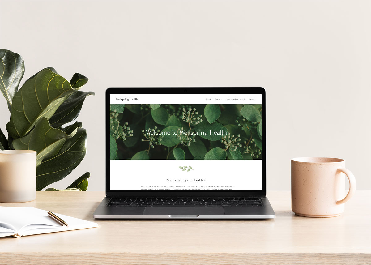 Wellspring Health's Health Coach Website